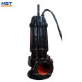 no clogging 250mm discharge  large flow  cast iron submersible waste water pump